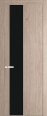 Межкомнатная дверь Profil Doors 19 NW Монохром черный Дуб Сонома
