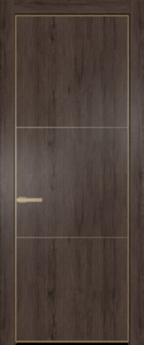 Межкомнатная дверь Profil Doors 13 NA Золото Дуб Тобакко