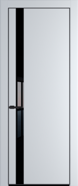 Межкомнатная дверь Profil Doors Orange 18 PE.O Черный лак Вайт (RAL 110 96 02) Черный матовый RAL9005