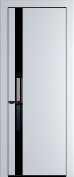 Межкомнатная дверь Profil Doors Orange 18 PE.O Черный лак Вайт (RAL 110 96 02) Черный матовый RAL9005