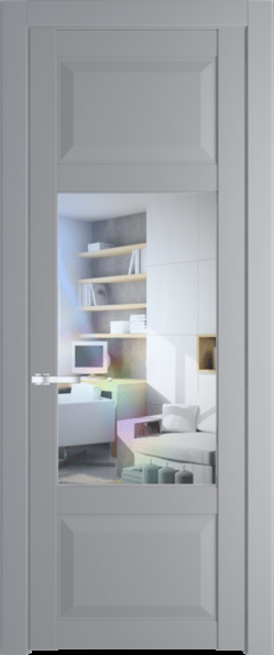 Межкомнатная дверь Profil Doors 1.3.3 PD Прозрачное Смоки (RAL 870-02)