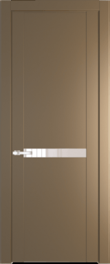 Межкомнатная дверь Profil Doors 1.4 P Lacobel Перламутровый лак Перламутр золото