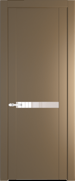 Межкомнатная дверь Profil Doors 1.4 P Lacobel Перламутровый лак Перламутр золото