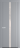 Межкомнатная дверь Profil Doors 1.8 P Lacobel Перламутровый лак Смоки (RAL 870-02)