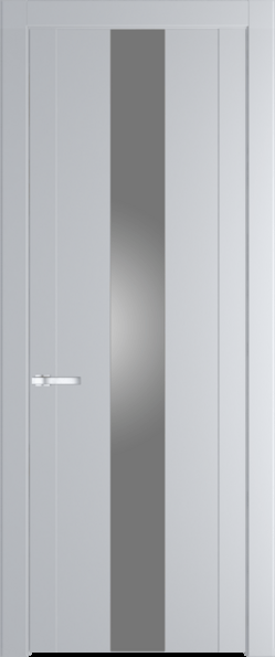 Межкомнатная дверь Profil Doors 1.9 P Монохром серебро (серебро матлак) Лайт Грей (RAL 870-01)