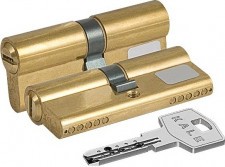 Цилиндровый механизм Kale kilit (Кале килит) 164 BN/80 (35+10+35) mm латунь 5 кл.
