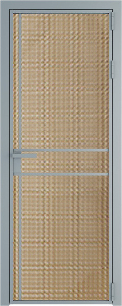 Алюминиевая дверь Profil Doors 9 AG Серебро Кризет Золото