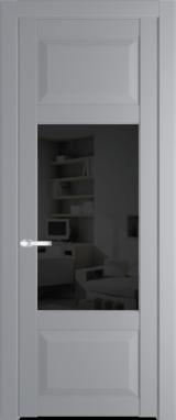 Межкомнатная дверь Profil Doors 1.3.3 PD Черное тонированное Смоки (RAL 870-02)
