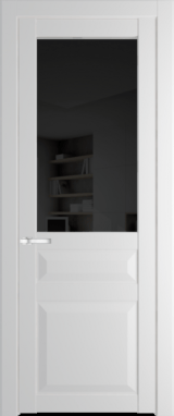 Межкомнатная дверь Profil Doors 1.5.3 PD Черное тонированное Крем Вайт (RAL 120-02)
