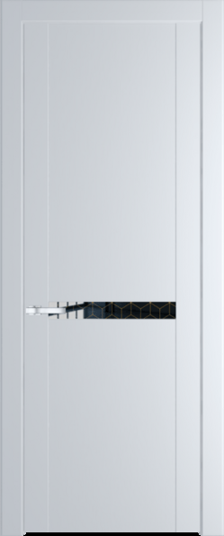 Межкомнатная дверь Profil Doors 1.4 P Лоран узор золото Вайт (RAL 110 96 02)