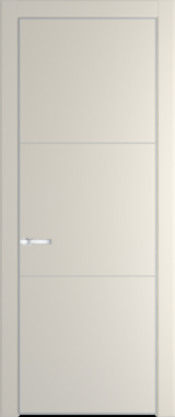 Межкомнатная дверь Profil Doors 13 PE Кремовая Магнолия (RAL 120-04) Серебро
