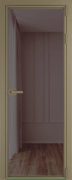 Алюминиевая дверь Profil Doors Orange 1AX.O Золотистая бронза Шампань