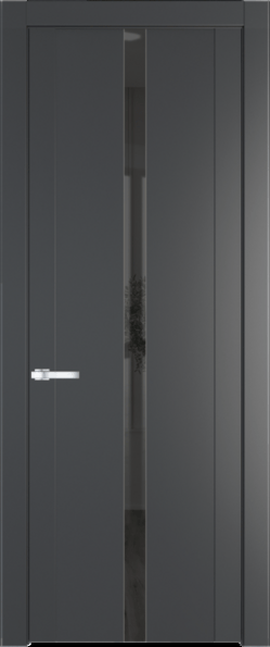 Межкомнатная дверь Profil Doors 1.8 P Зеркало серое Графит (Pantone 425С)