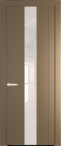 Межкомнатная дверь Profil Doors 1.9 P Перламутровый лак Перламутр золото