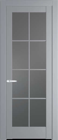 Межкомнатная дверь Profil Doors 4.1.2 (p.8) Смоки (RAL 870-02) Графит
