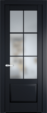 Межкомнатная дверь Profil Doors 4.2.2 (p.6) Нэви Блу (RAL 7016) Матовое