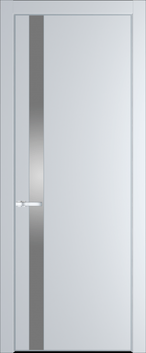 18PE Вайт (RAL 110 96 02) стекло Lacobel Серебряный лак
