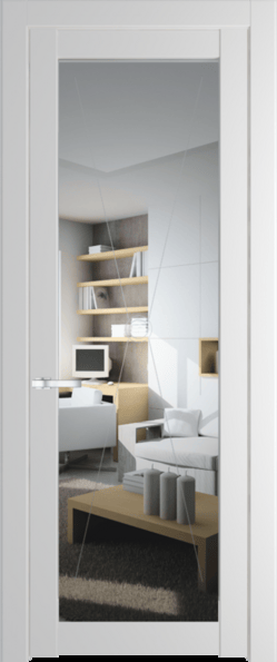 Межкомнатная дверь Profil Doors 1.1.2 PM Прозрачное Крем Вайт (RAL 120-02)