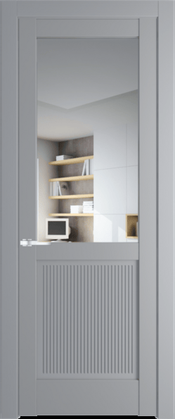 Межкомнатная дверь Profil Doors 2.2.2 PM Прозрачное Смоки (RAL 870-02)