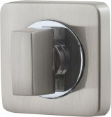 Ручка Armadillo (Армадилло) поворотная BK6.K.SQ52 (BK6/SQ) SN/CP-3 матовый никель/хром