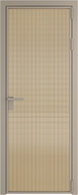 Алюминиевая дверь Profil Doors 1 AG Никель матовый Мору Золото