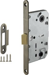 Защелка Punto (Пунто) врезная PL96WC-50/BL ABG (бронза)