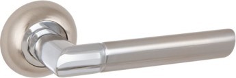 Ручка Punto (Пунто) раздельная R.ZR54.UNI (UNI ZR) SN/CP-3 матовый никель/хром