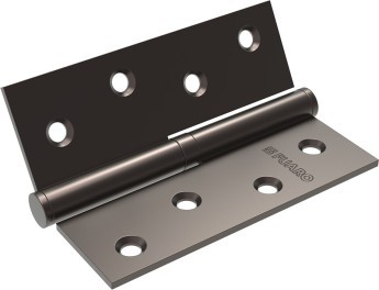 Петля Fuaro (Фуаро) съемная IN4430SR-BL GR правая (413/BL-4 100x75x2,5) графит БЛИСТЕР