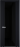 Межкомнатная дверь Profil Doors 1.13 P Черный триплекс Нэви Блу (RAL 7016)