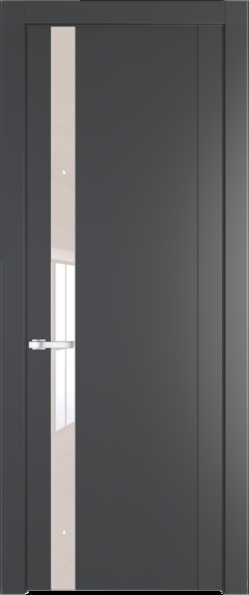Межкомнатная дверь Profil Doors 1.2 P Перламутровый лак Графит (Pantone 425С)