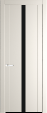Межкомнатная дверь Profil Doors 1.8 P Монохром черный Перламутр белый