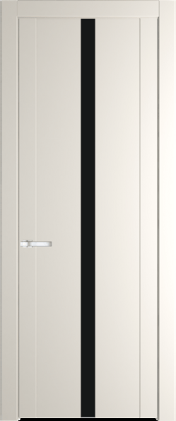 Межкомнатная дверь Profil Doors 1.8 P Монохром черный Перламутр белый