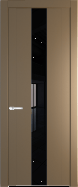 Межкомнатная дверь Profil Doors 1.9 P Черный лак Перламутр золото