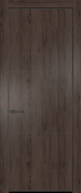 Межкомнатная дверь Profil Doors 13 NA Серая ночь Дуб Тобакко