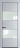 Межкомнатная дверь Profil Doors 22 PA Черный матовый RAL9005 Lacobel Белый лак Лайт Грей (RAL 870-01)