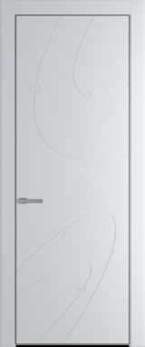 Межкомнатная дверь Profil Doors 5 PA Никель матовый Сэнд