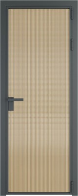 Алюминиевая дверь Profil Doors 1 AG Серая ночь Мору Золото