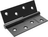 Петля Fuaro (Фуаро) съемная IN4430SL-BL BL левая (413/BL-4 100x75x2,5) черный матовый БЛИСТЕР