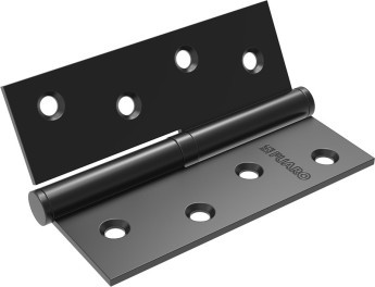 Петля Fuaro (Фуаро) съемная IN4430SL-BL BL левая (413/BL-4 100x75x2,5) черный матовый БЛИСТЕР