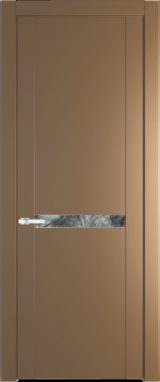 Межкомнатная дверь Profil Doors 1.4 P Атриум серебро Перламутр золото