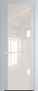 Межкомнатная дверь Profil Doors 1.7 P Перламутровый лак Лайт Грей (RAL 870-01)