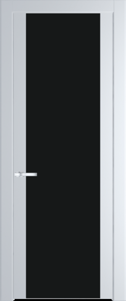 Межкомнатная дверь Profil Doors 1.7 P Монохром черный Вайт (RAL 110 96 02)