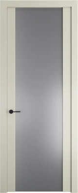 Межкомнатная дверь Profil Doors Orange 1.13P.O Монохром серебро (серебро матлак) Перламутр белый