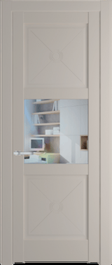 Межкомнатная дверь Profil Doors 1.4.2 PM Прозрачное Сэнд