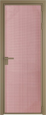 Алюминиевая дверь Profil Doors 1 AG Шампань Кризет Розовый