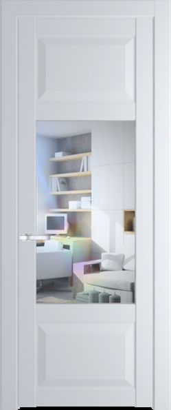 Межкомнатная дверь Profil Doors 1.3.3 PD Прозрачное Вайт (RAL 110 96 02)