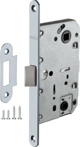 Защелка Punto (Пунто) врезная PL96WC-50/BL SSC-16 сатин.хром