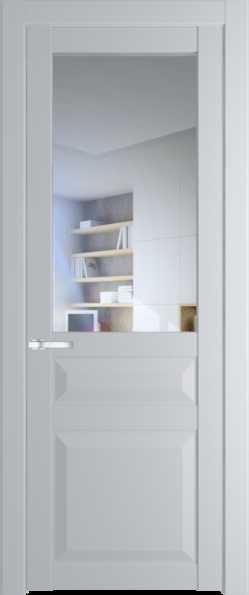 Межкомнатная дверь Profil Doors 1.5.3 PD Прозрачное Лайт Грей (RAL 870-01)