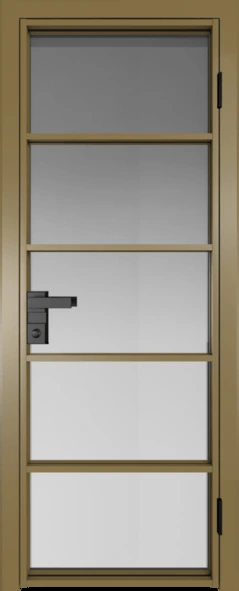 Алюминиевая дверь Profil Doors 14 AG Золото Матовое