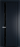 Межкомнатная дверь Profil Doors 1.2 P Неро мрамор Нэви Блу (RAL 7016)